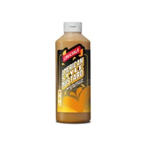 Crucials - American Burger Mustard (1ltr bottle)