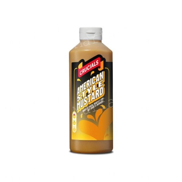Crucials - American Burger Mustard (1ltr bottle)