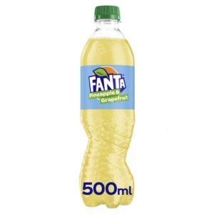 Fanta - Pineapple & Grapefruit (500ml x12 bottles)