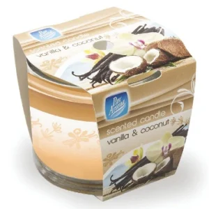 12 x Pan Aroma Candle Vanilla & Coconut Single