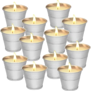 12 x Citronella Bucket Candle - 120G