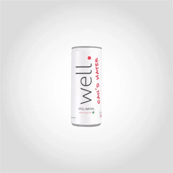 24 x Well Canned Water Still 330Ml